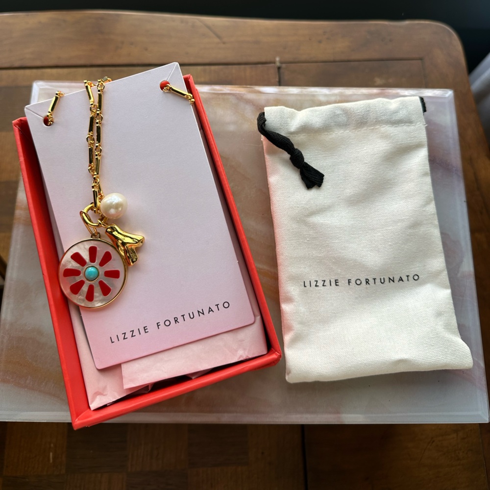 Lizzie Fortunato Charm Necklace
